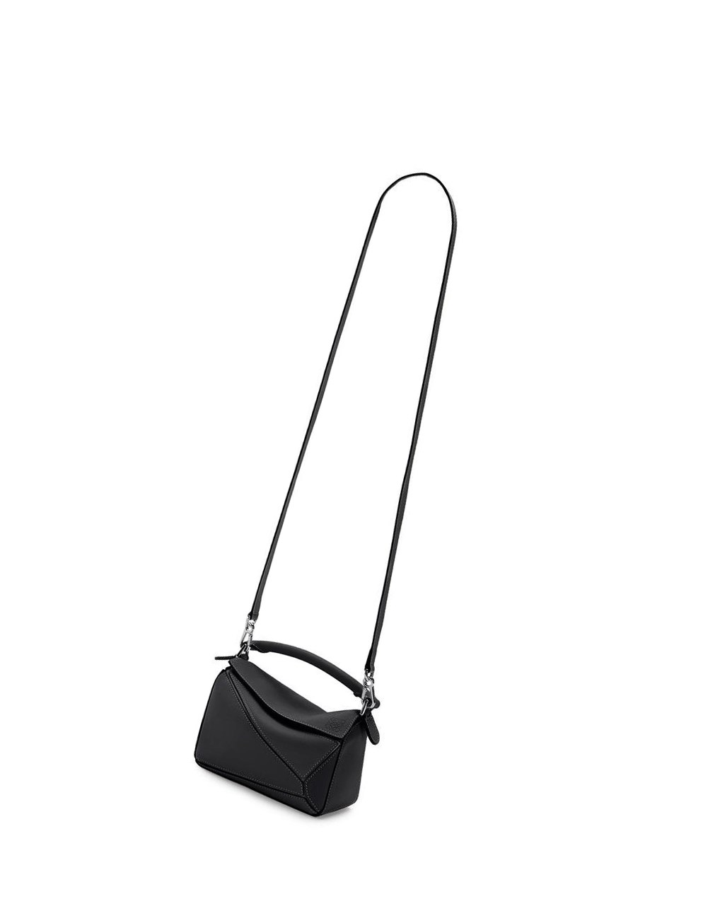 Loewe Mini Puzzle bag in classic calfskin Negros | JLMOZ-6724