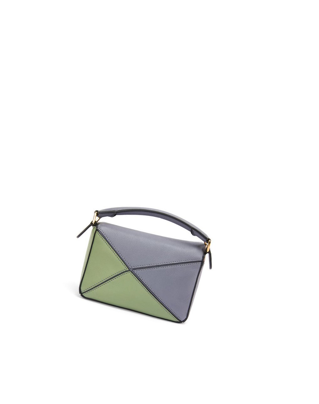 Loewe Mini Puzzle bag in classic calfskin Grises | VXZNI-0917