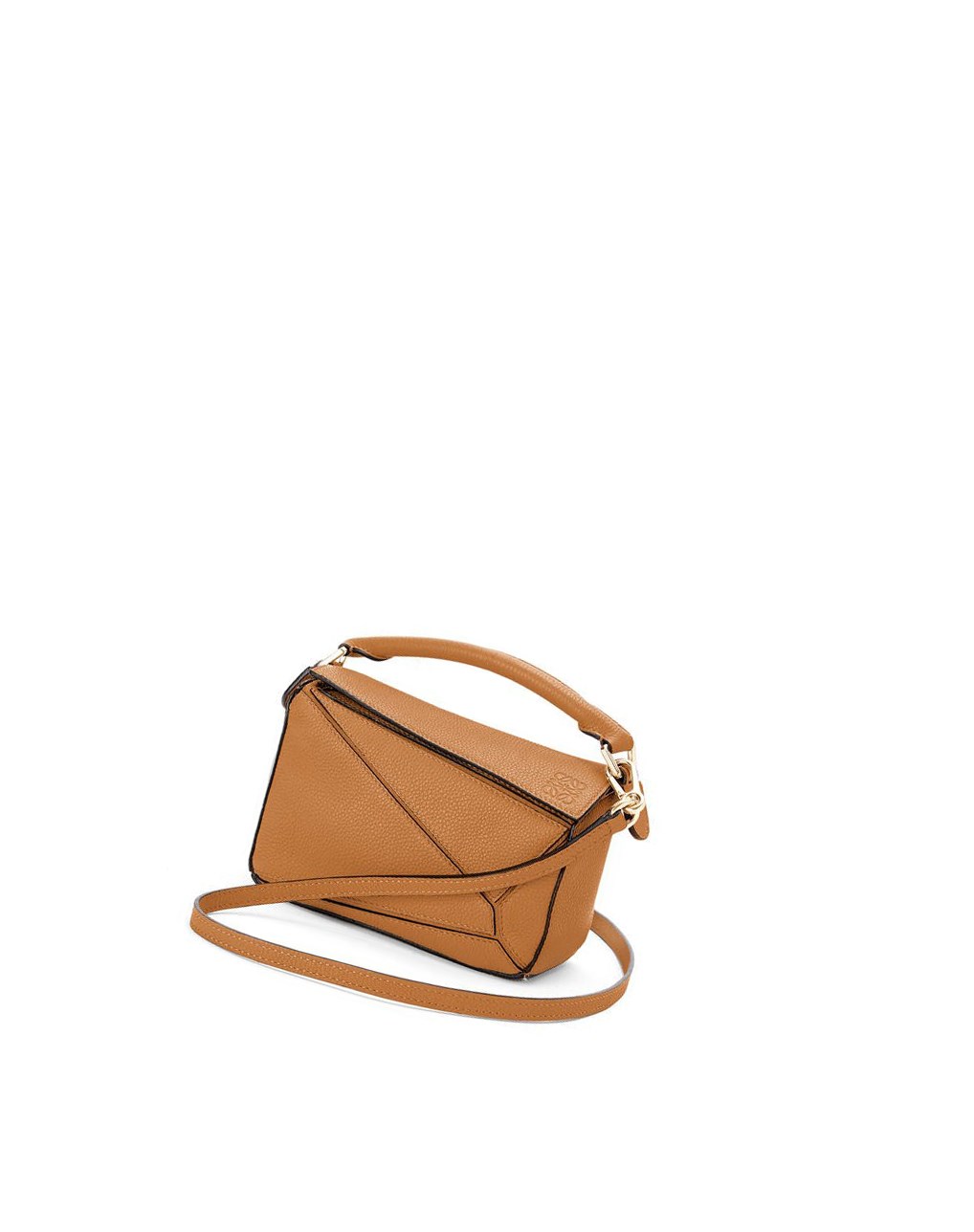 Loewe Mini Puzzle bag in soft grained calfskin Azules | AZQWF-2490