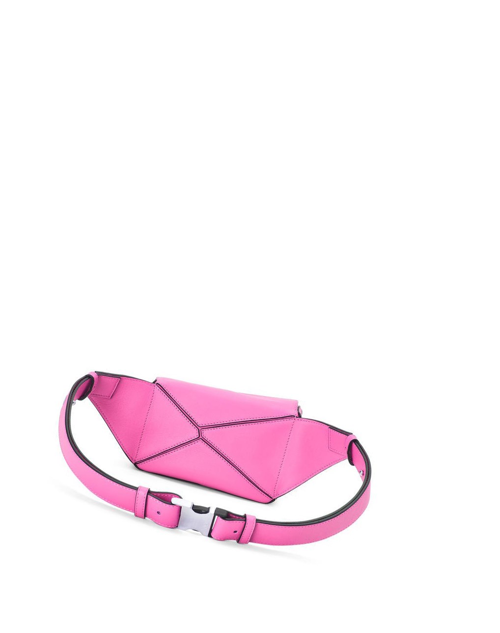Loewe Mini Puzzle bumbag in classic calfskin Rosas | FAWIZ-5368