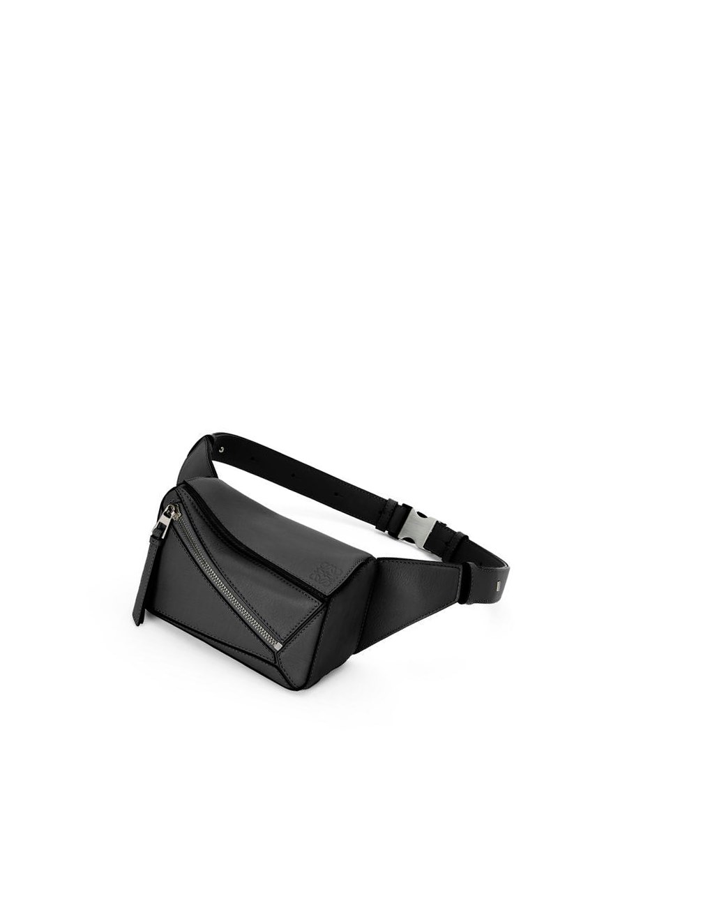 Loewe Mini Puzzle bumbag in classic calfskin Negros | PWMHJ-7034