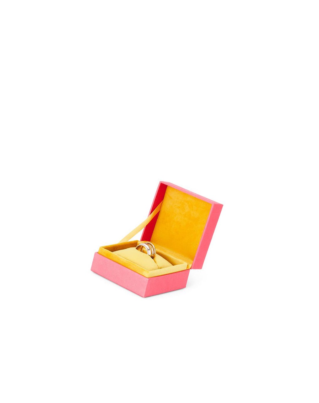 Loewe Nappa knot ring in sterling silver Plateados Dorados | LHPUS-9726