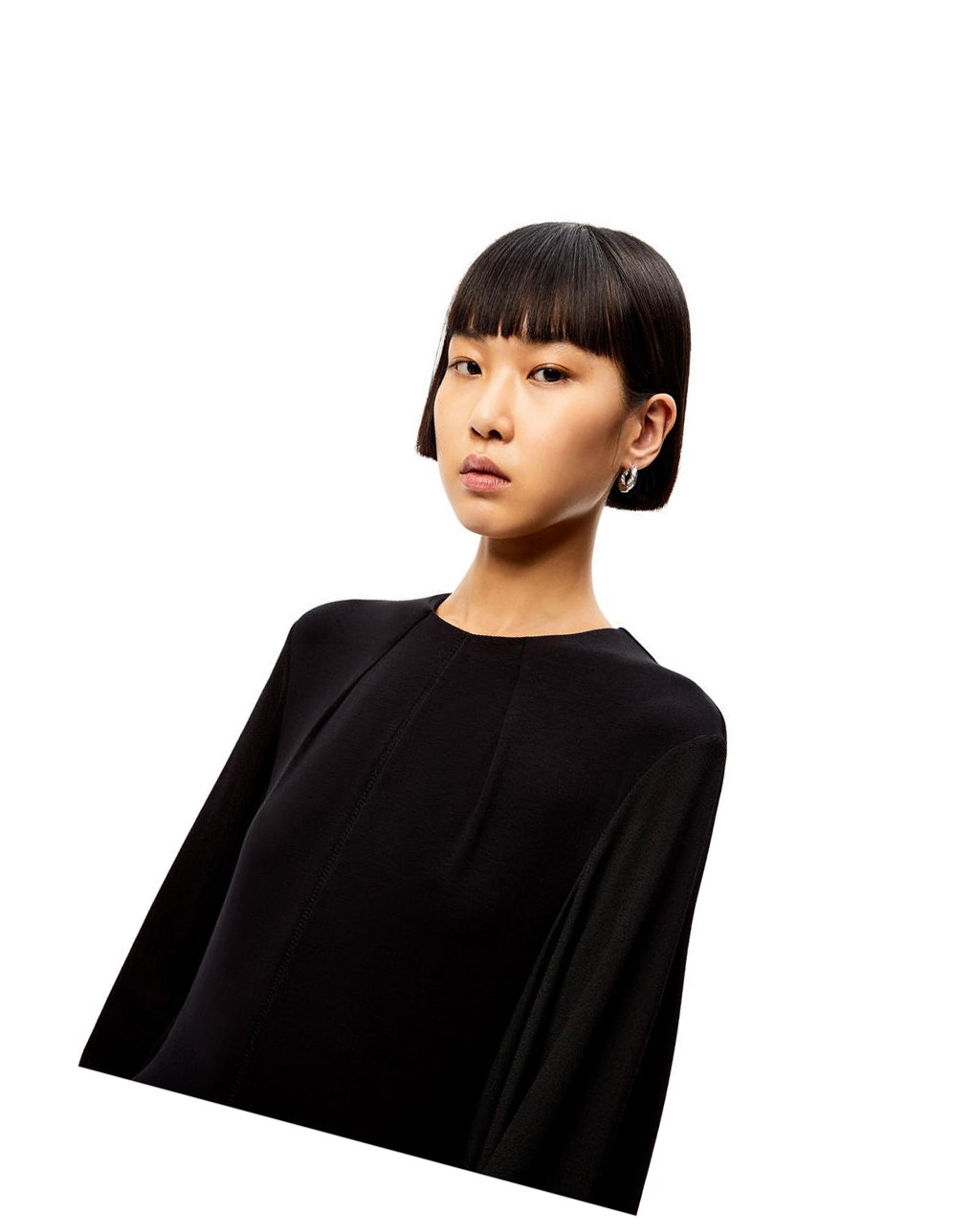 Loewe Nappa twist earrings in sterling silver Plateados | IBSLK-5317