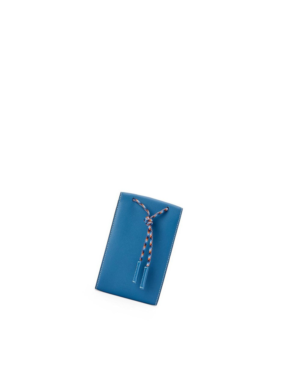 Loewe Neck pocket in classic calfskin Azules Multicolor | DAIZP-9048