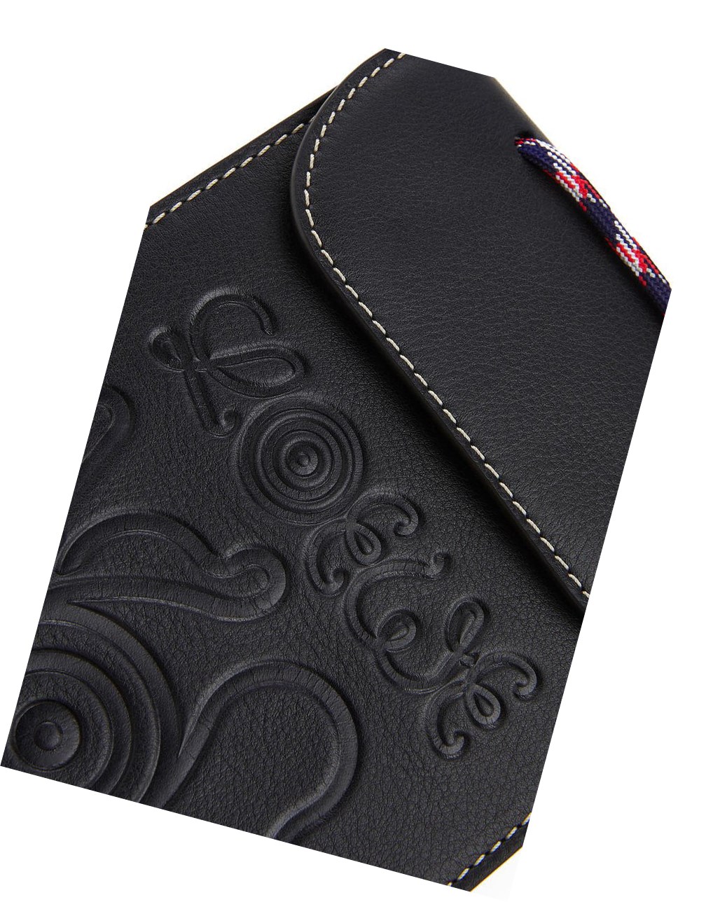 Loewe Neck pocket in classic calfskin Negros | APLQG-1237