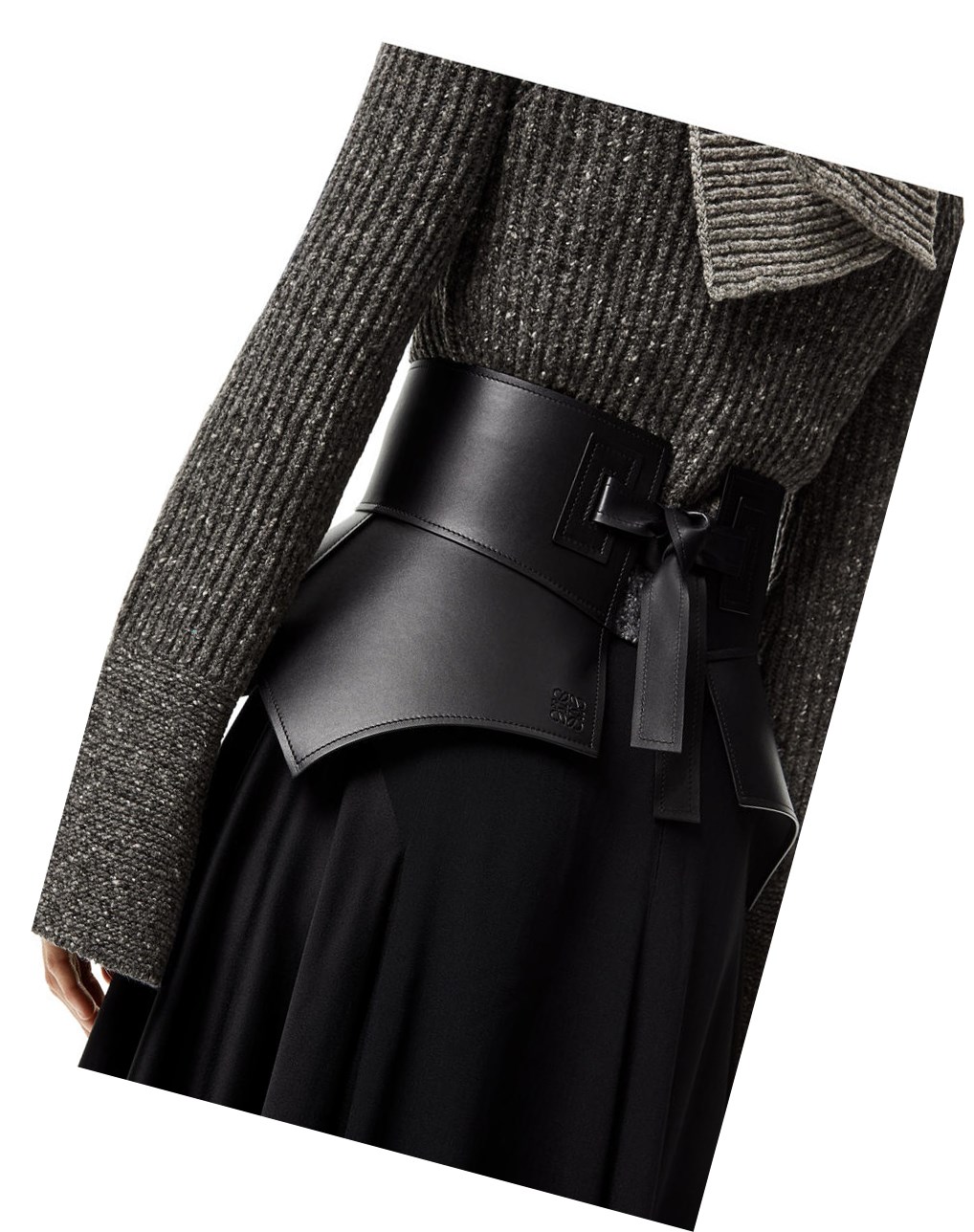 Loewe Obi belt in nappa Negros | OERKY-4517