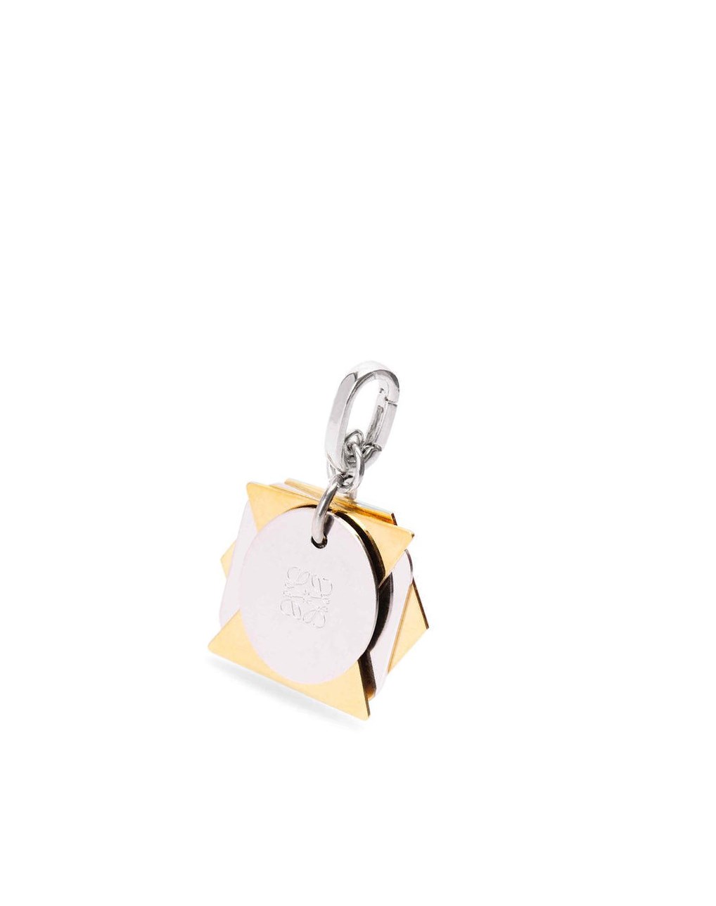 Loewe Origami charm in sterling silver Plateados Dorados | FVTKO-5183