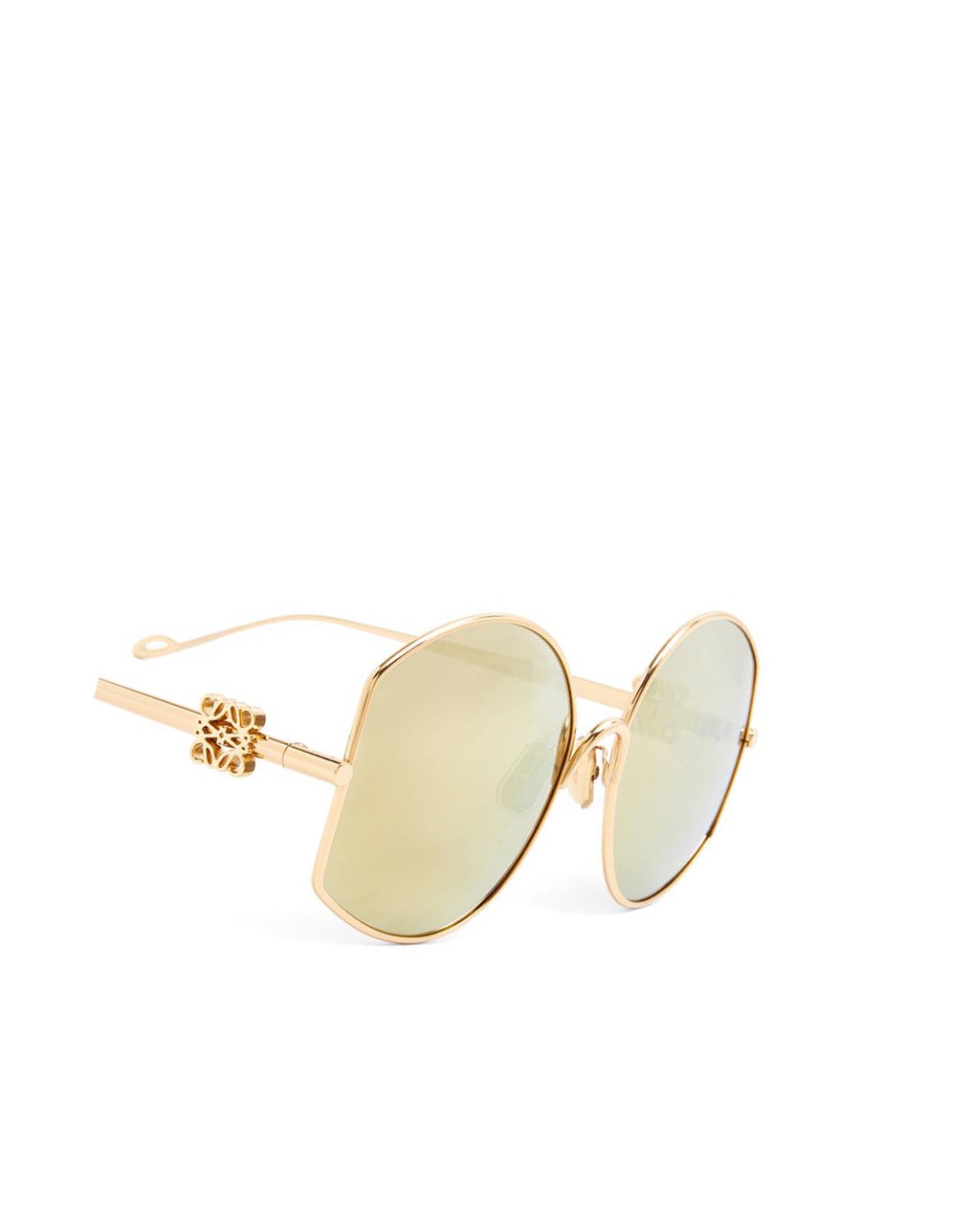 Loewe Oversize sunglasses in metal Dorados Dorados | ANGHE-0728