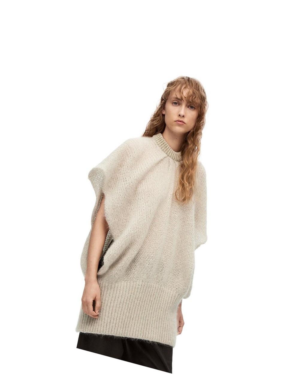 Loewe Oversize sweater in mohair Grises | CLDEX-2861