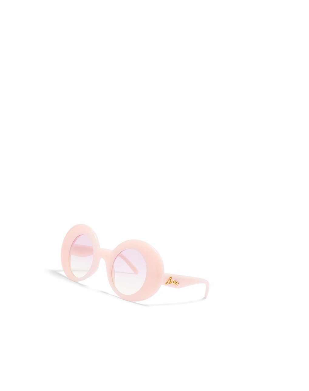 Loewe Oversized round sunglasses in acetate Cotton Candy | KEHOQ-0514