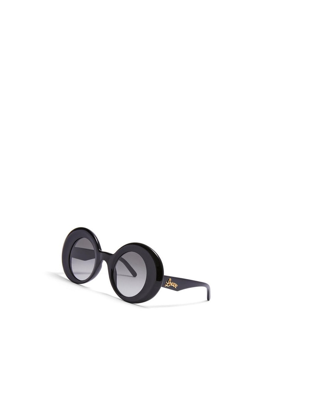 Loewe Oversized round sunglasses in acetate Negros | YOZQG-0746
