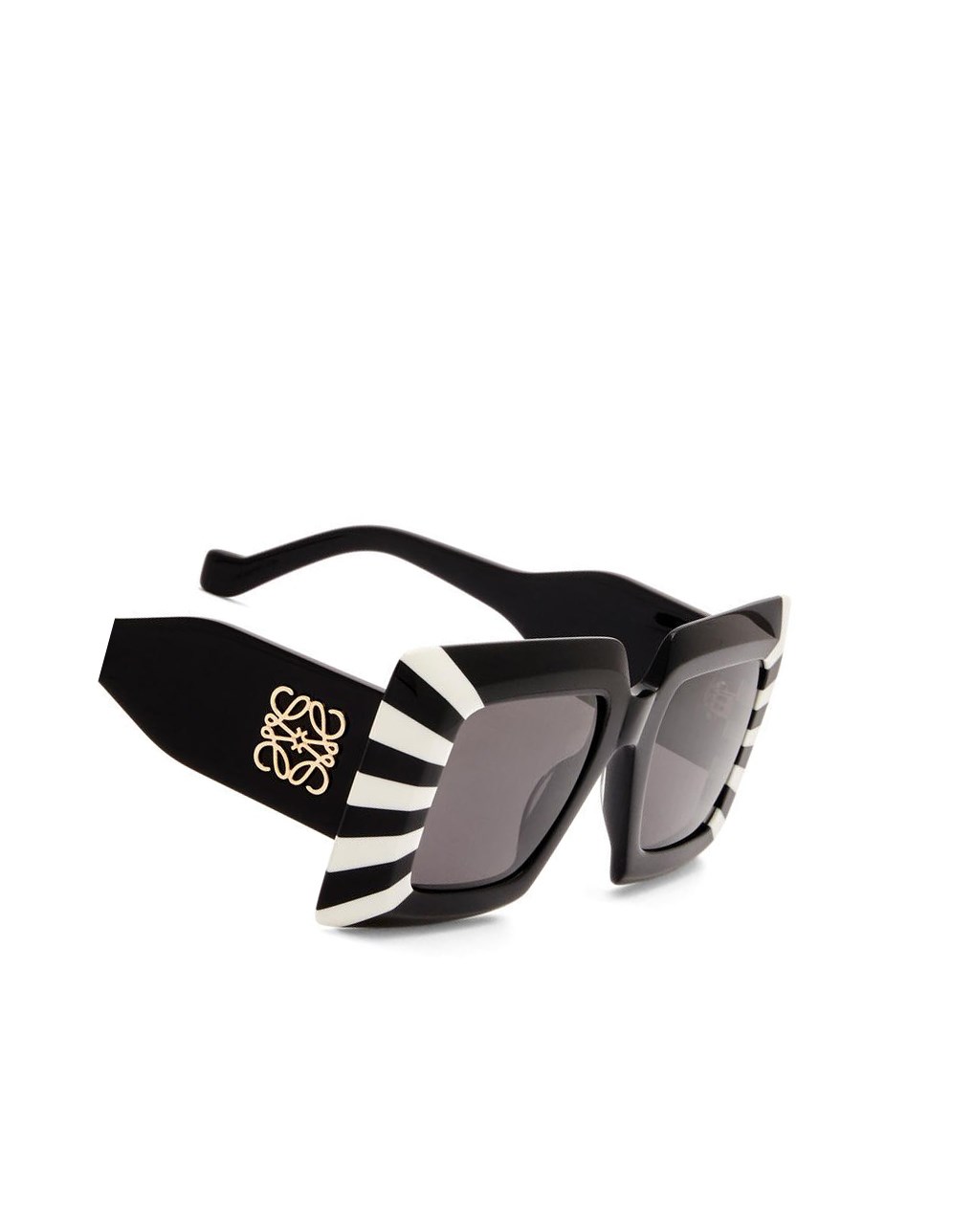 Loewe Oversized square sunglasses in acetate Negros Blancos | DPYAT-1873