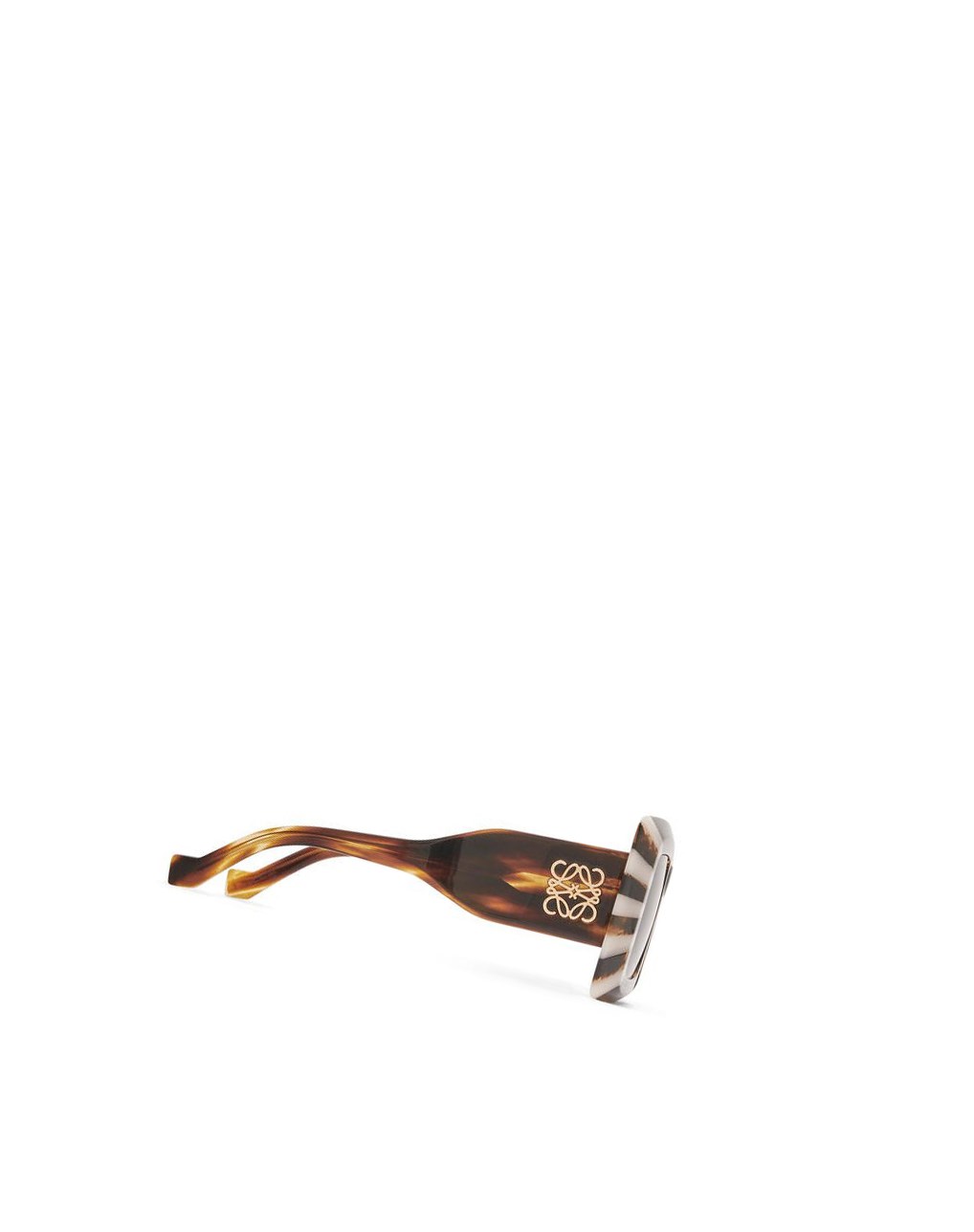 Loewe Oversized square sunglasses in acetate Havana / Cotton Candy | IENSO-7085