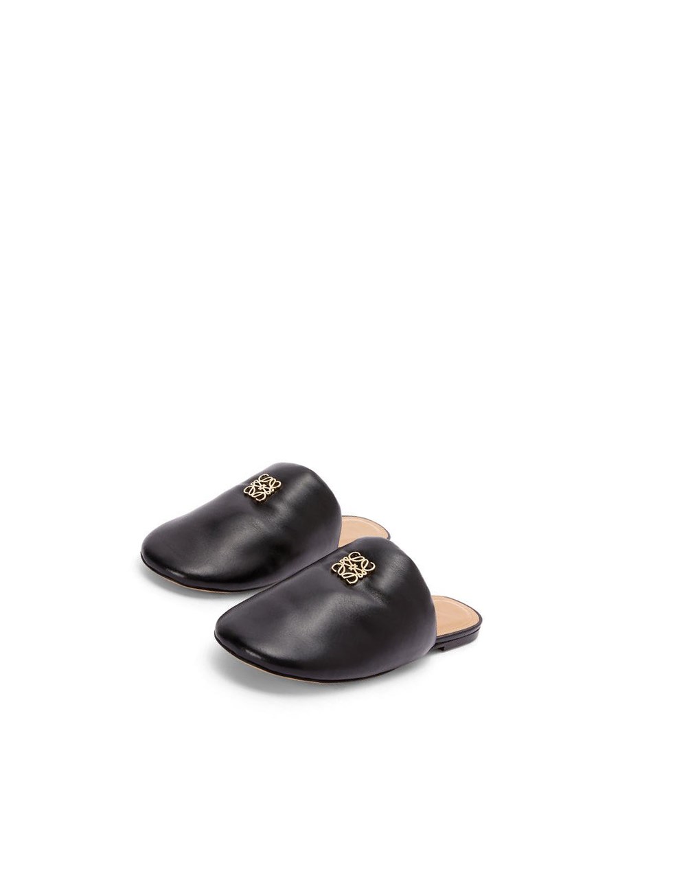 Loewe Padded Anagram mule in lambskin Negros | TABCD-3801