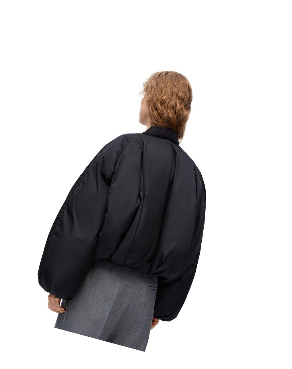 Loewe Padded bomber jacket in nylon Negros | IGZOA-0129