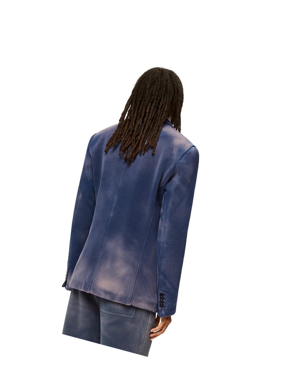 Loewe Padded double breasted jacket in cotton Rtd | AOYBZ-9178
