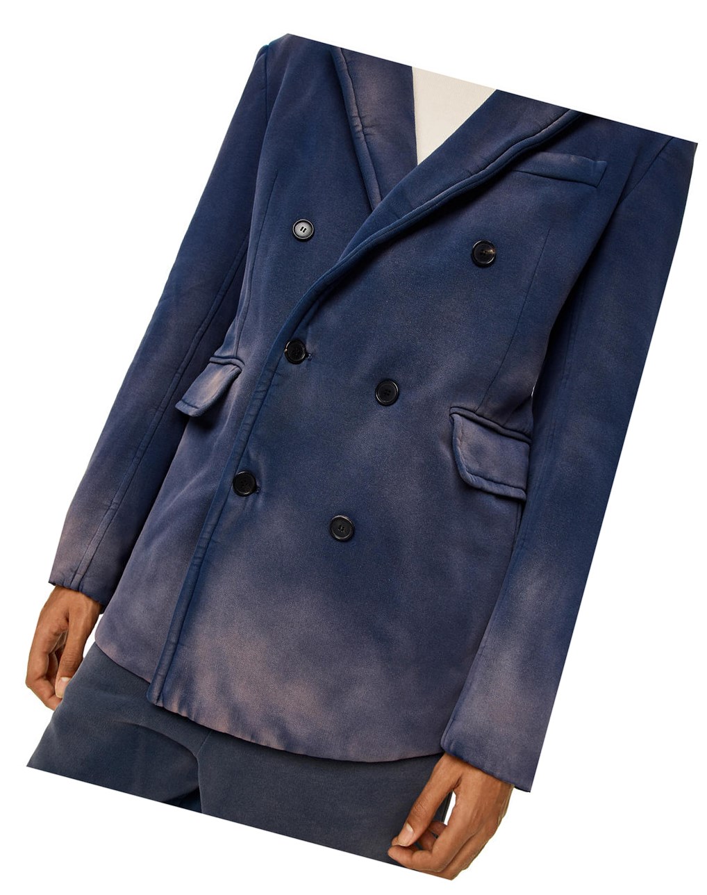 Loewe Padded double breasted jacket in cotton Rtd | AOYBZ-9178