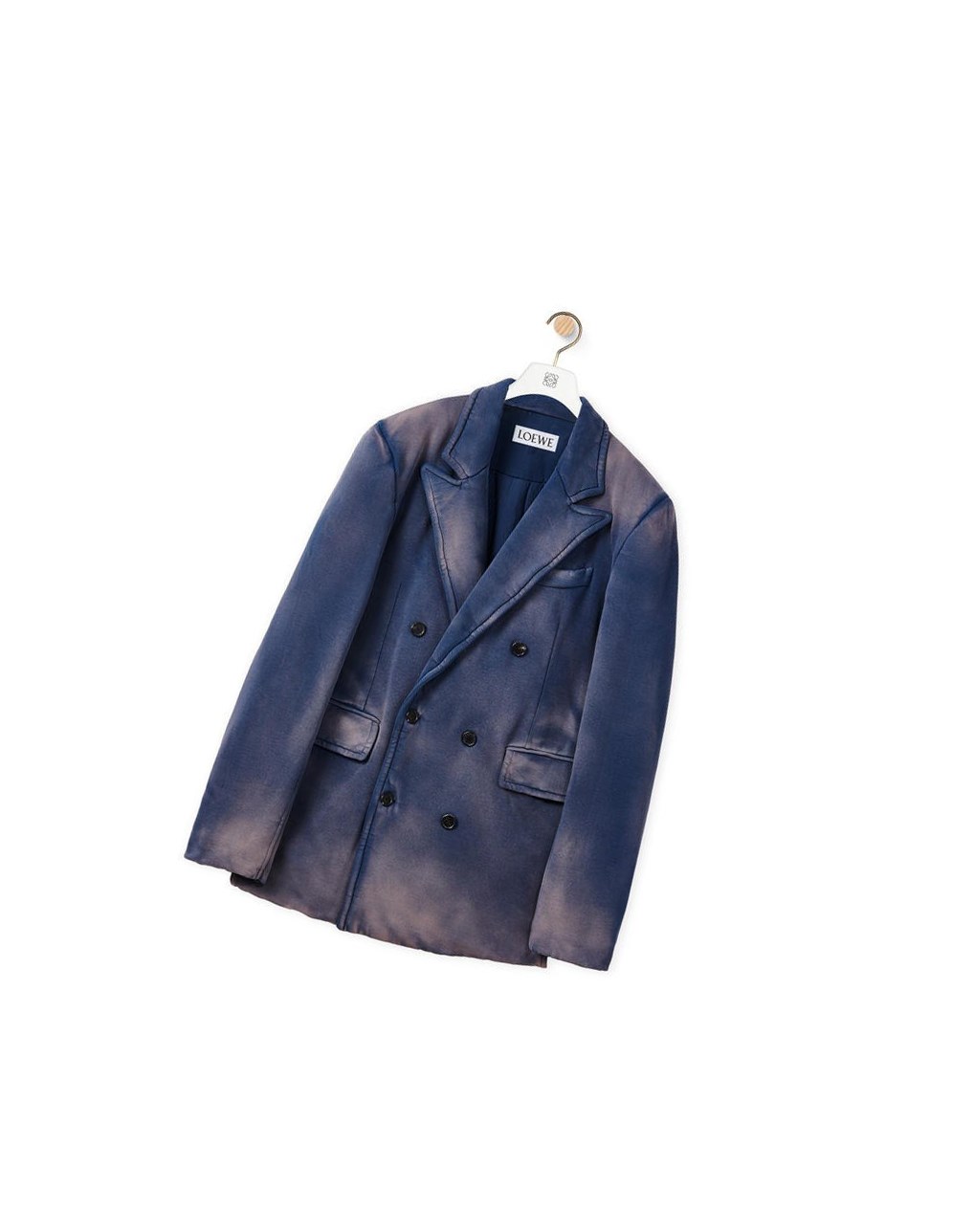 Loewe Padded double breasted jacket in cotton Rtd | AOYBZ-9178