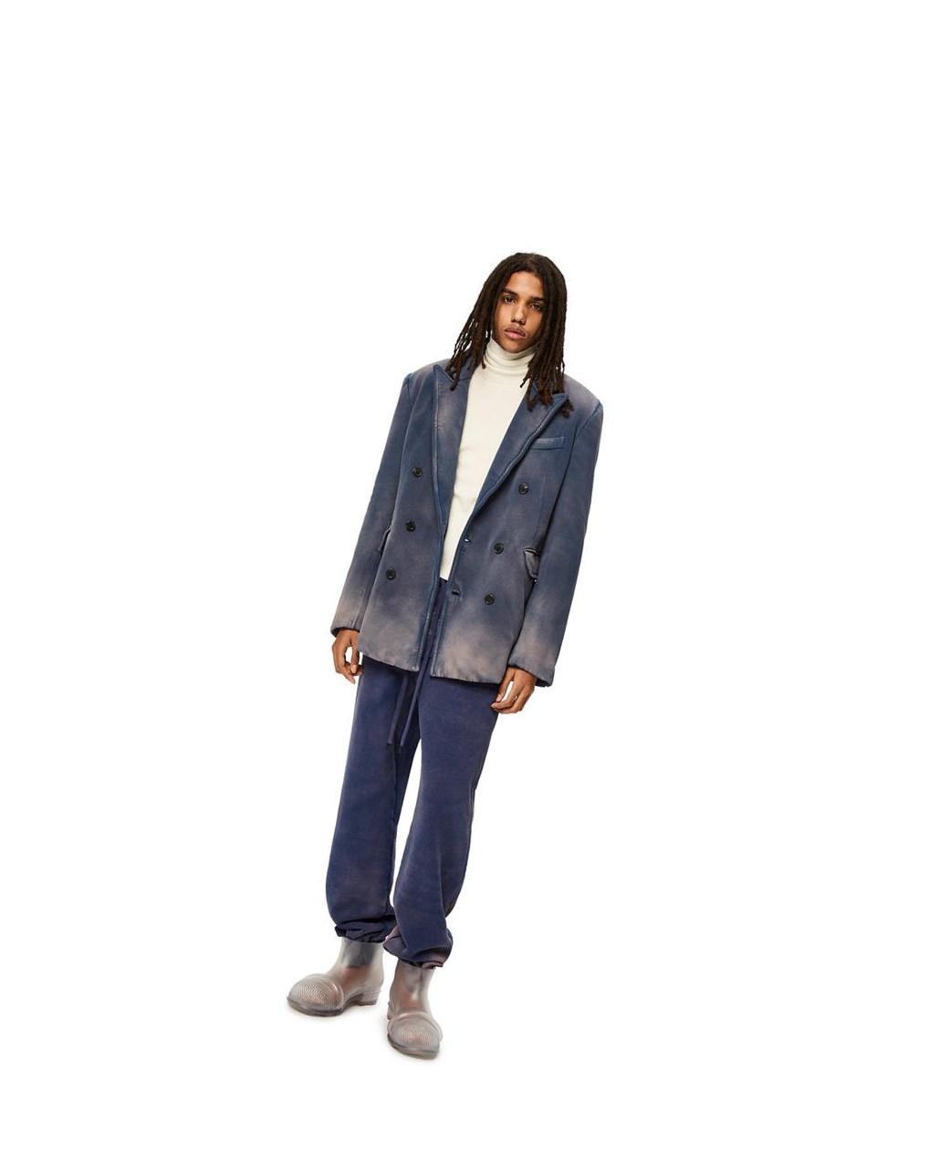 Loewe Padded drawstring trousers in cotton Rtd | GINKV-4605