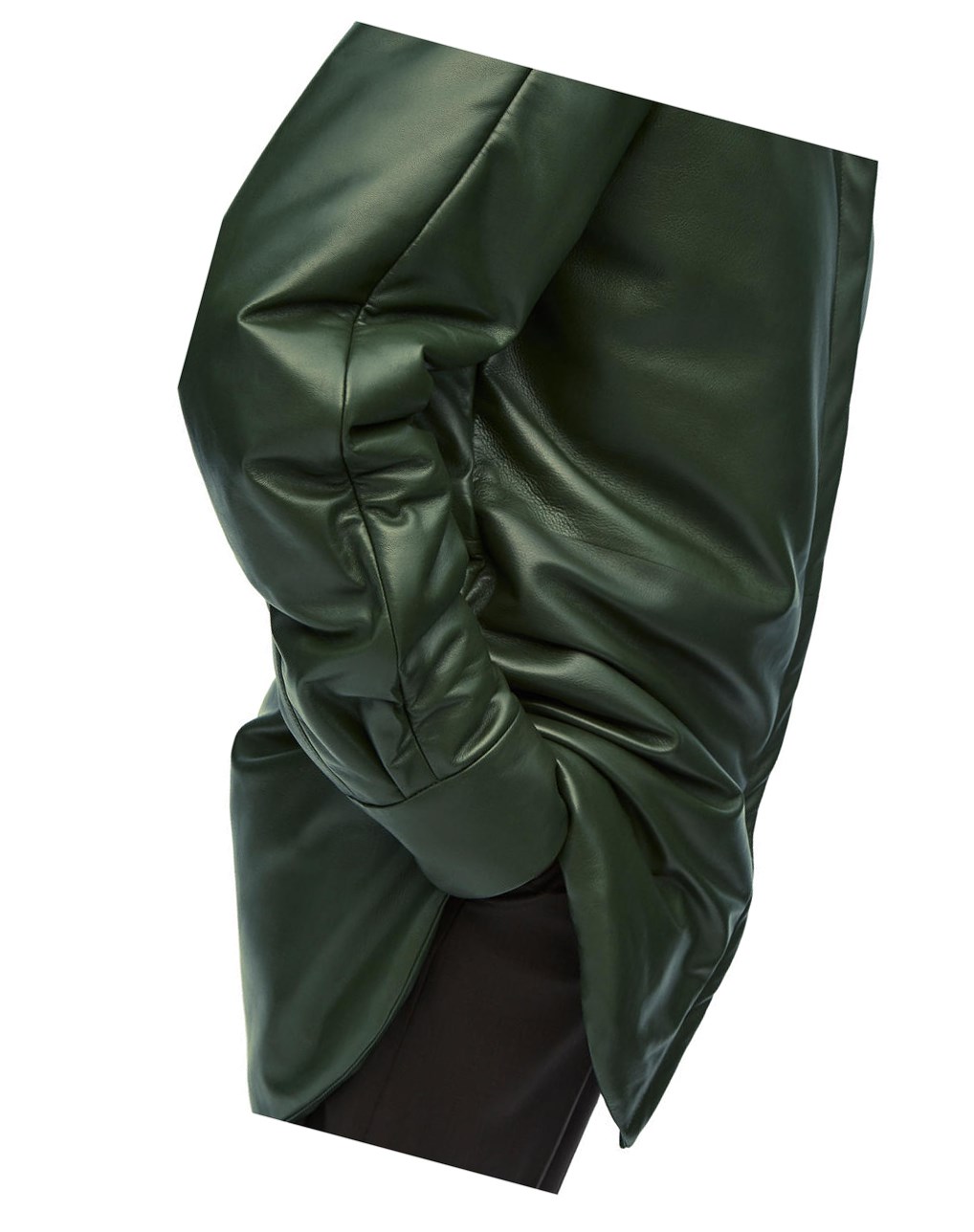 Loewe Padded overshirt in nappa Verdes | HICGK-0415