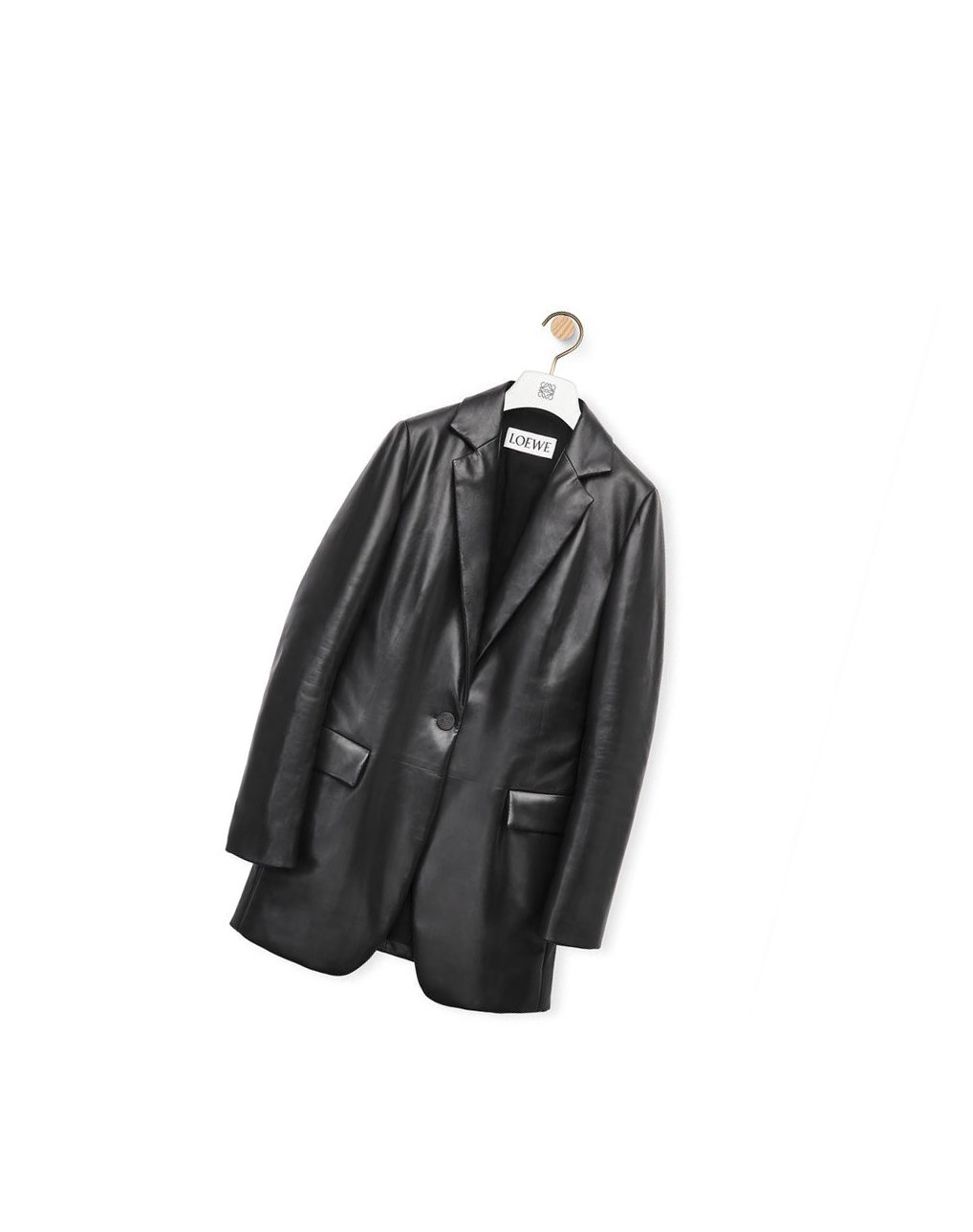 Loewe Padded tailored jacket in nappa Negros | LXZDE-1628