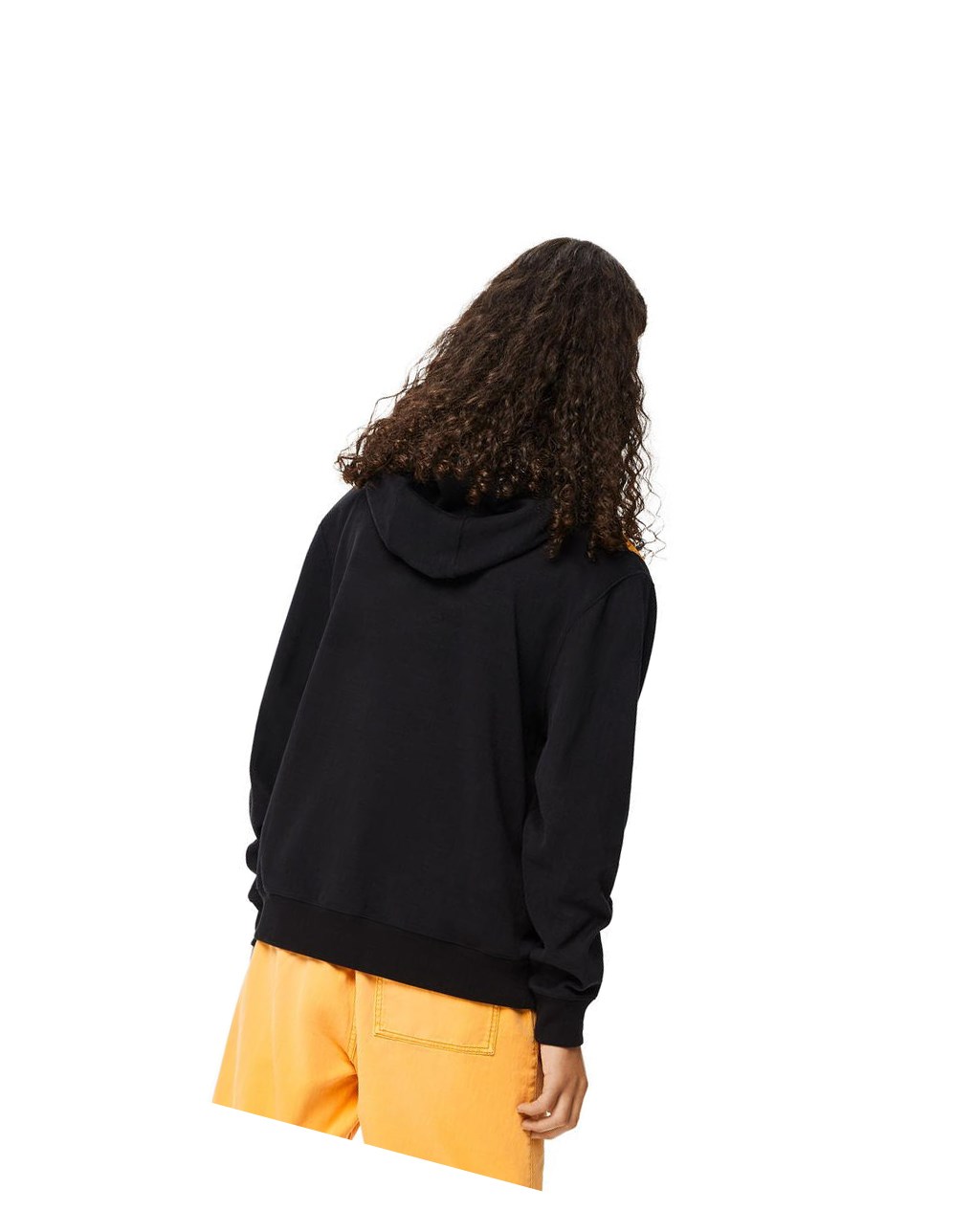Loewe Palm print hoodie in cotton Negros Multicolor | HQMLP-5273