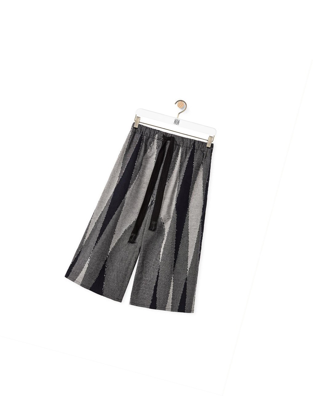 Loewe Patchwork shorts in cotton Multicolor | NFHLK-3972