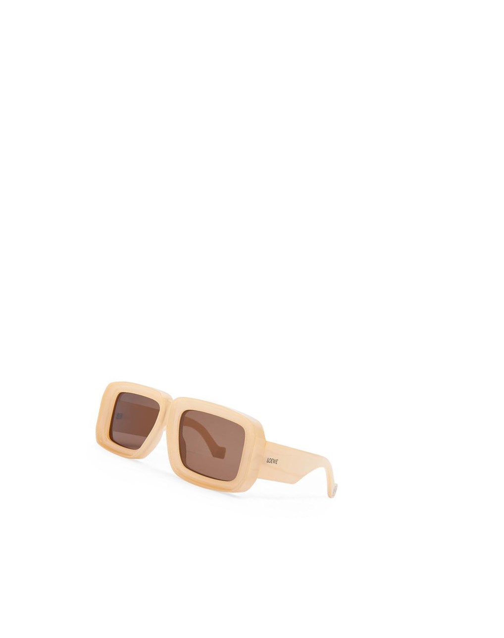 Loewe Paula's Ibiza dive in mask sunglasses Beige | FUHJZ-2519