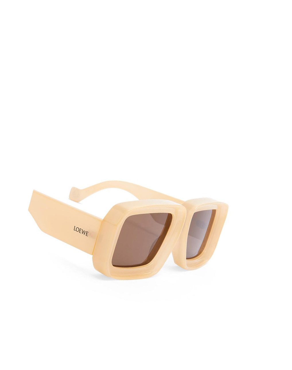 Loewe Paula's Ibiza dive in mask sunglasses Beige | FUHJZ-2519