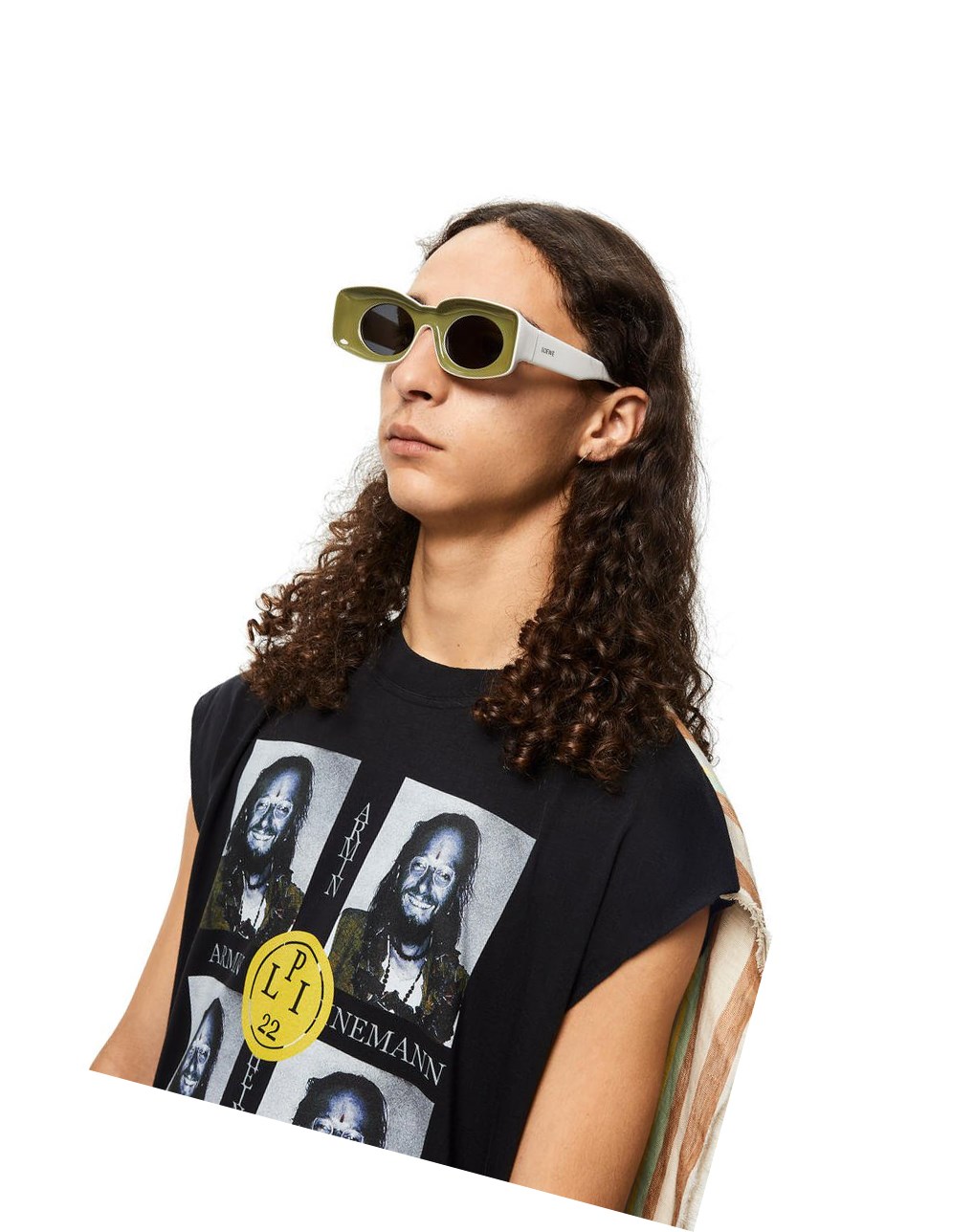 Loewe Paula's Ibiza original sunglasses Verdes | KQFZB-9364