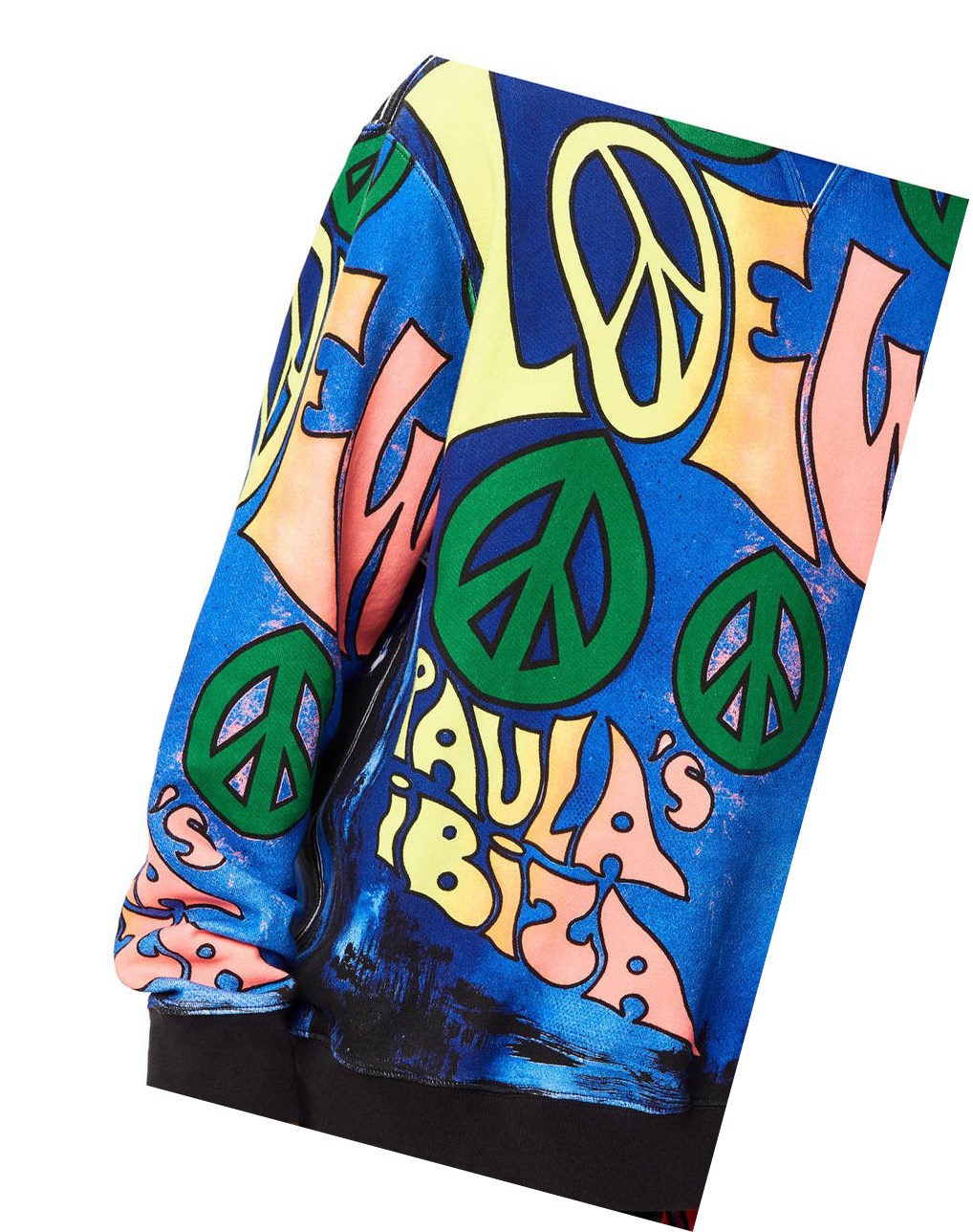Loewe Paula's peace print sweatshirt in cotton Multicolor | THRBO-6937