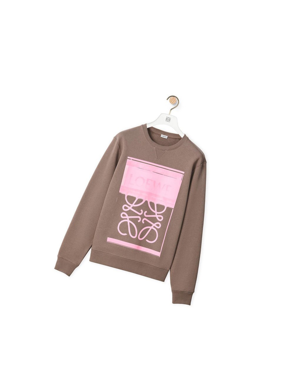 Loewe Photocopy Anagram sweatshirt in cotton Grises | YNLBF-1027