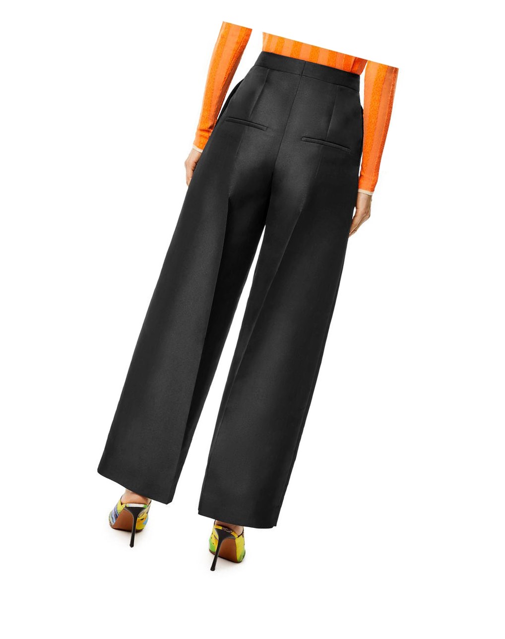 Loewe Pleated trousers in technical twill Negros | HYIFA-8695