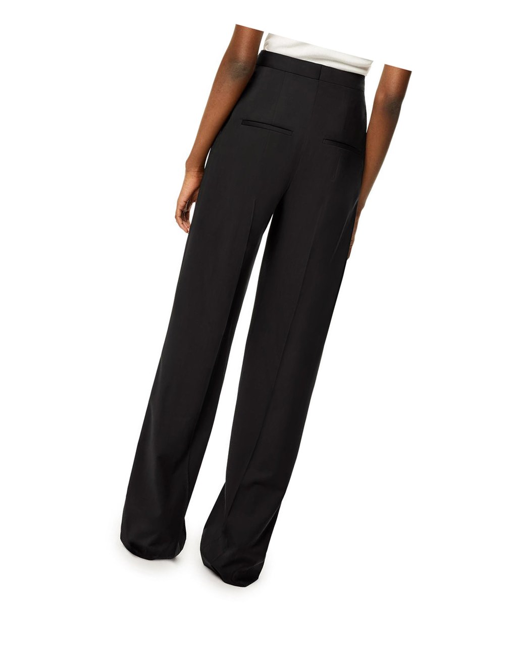 Loewe Pleated trousers in wool Negros | CXMRT-5140