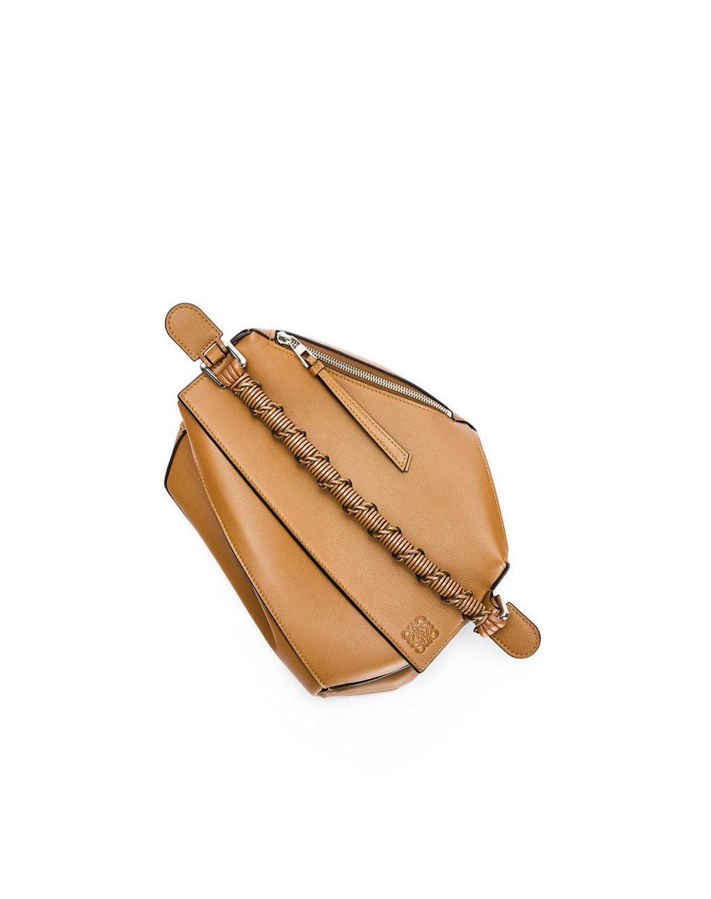 Loewe Puzzle Edge bag in nappa calfskin Warm Desert | KOWMB-4561