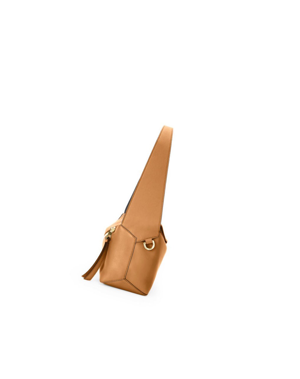 Loewe Puzzle Hobo bag in nappa calfskin Warm Desert | LXZRV-0764