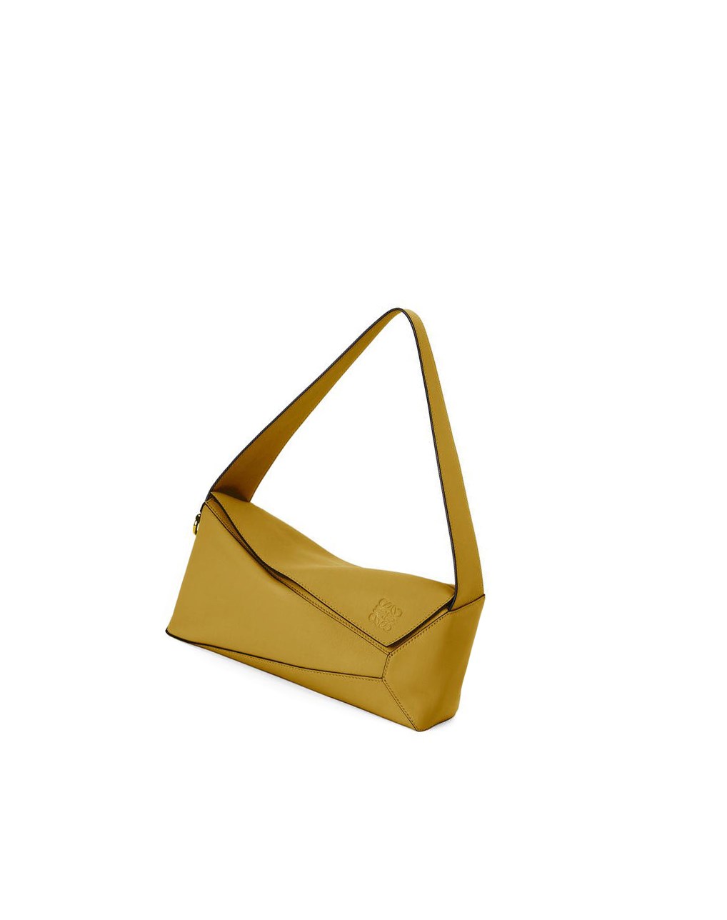 Loewe Puzzle Hobo bag in nappa calfskin Ochre | SGEHJ-1963