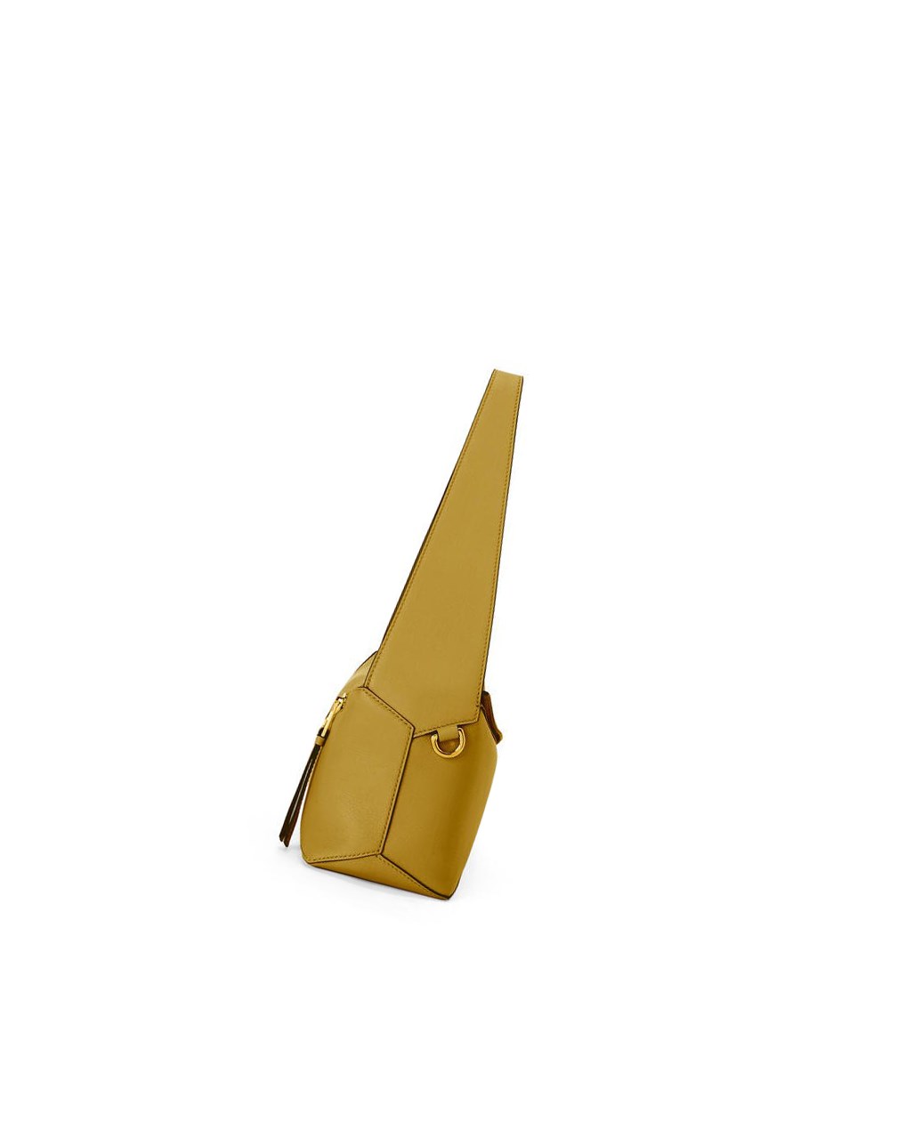 Loewe Puzzle Hobo bag in nappa calfskin Ochre | SGEHJ-1963