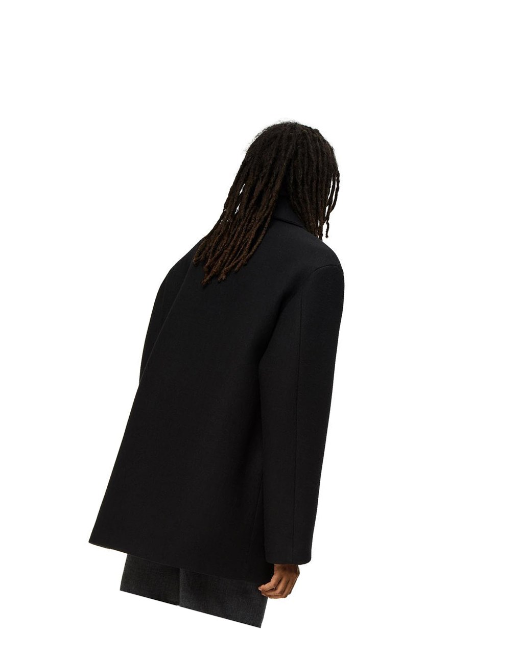 Loewe Relaxed peacoat in wool Negros | XCWJO-3541