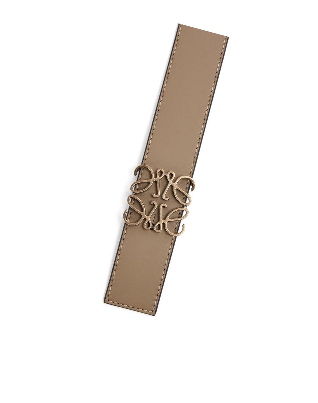 Loewe Reversible Anagram belt in smooth calfskin Azules Negros Kaki Verdes | ANBWU-6531