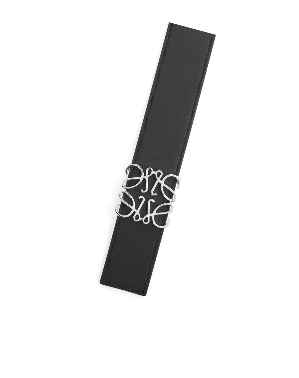 Loewe Reversible Anagram belt in smooth calfskin Negros | EMTKF-3567