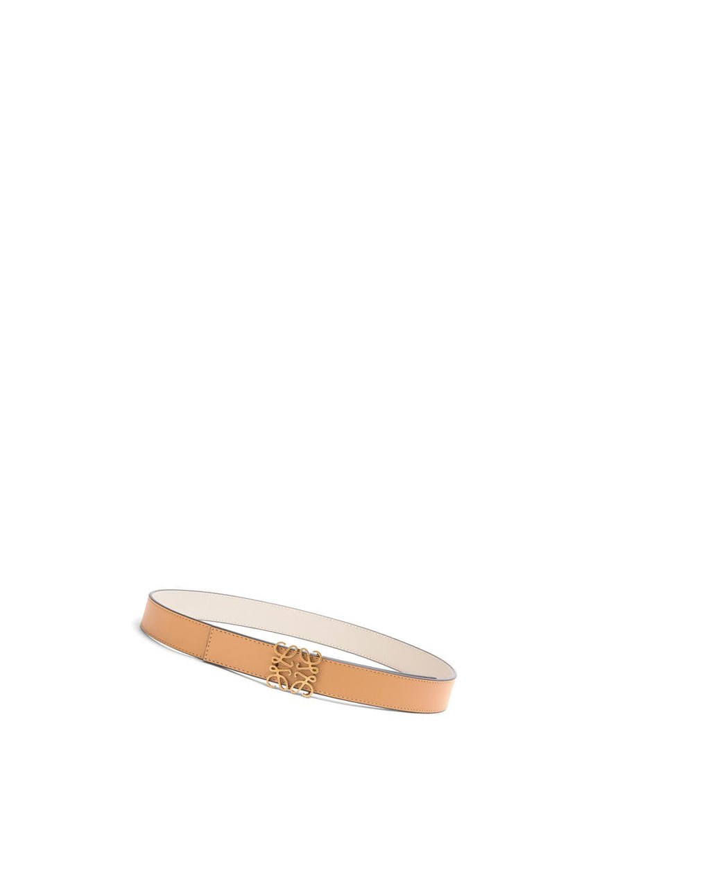 Loewe Reversible Anagram belt in smooth calfskin Azules | QMNTX-3276