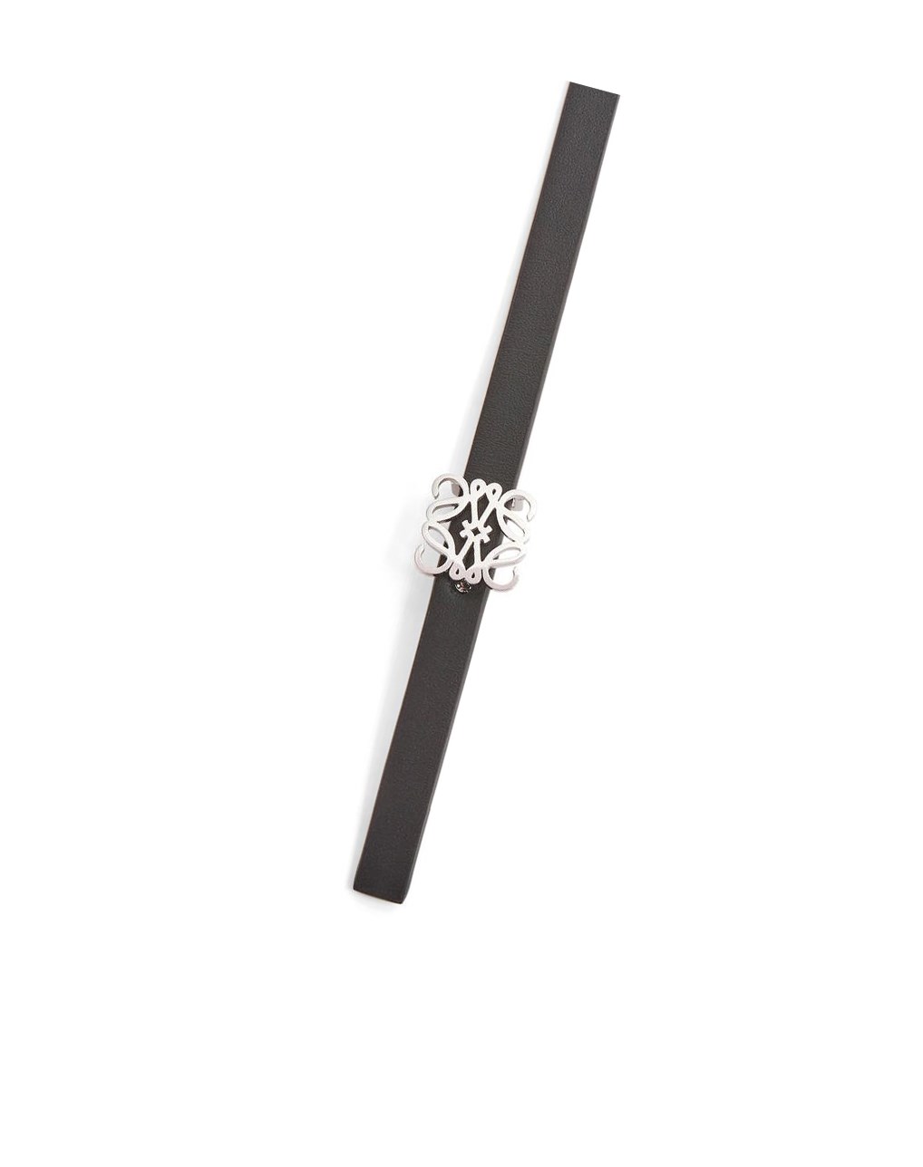 Loewe Reversible Anagram belt in smooth calfskin Negros | XABHP-0396