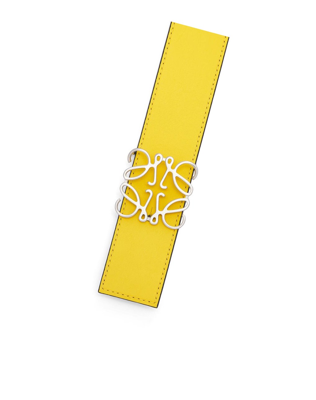 Loewe Reversible Anagram belt in soft grained calfskin Verdes Azules | XDJGZ-2087