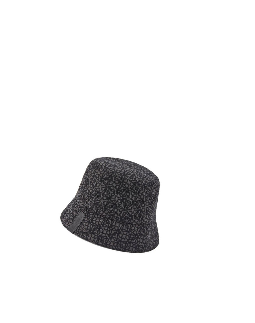 Loewe Reversible Anagram bucket hat in jacquard and nylon Negros | TOQZW-6013