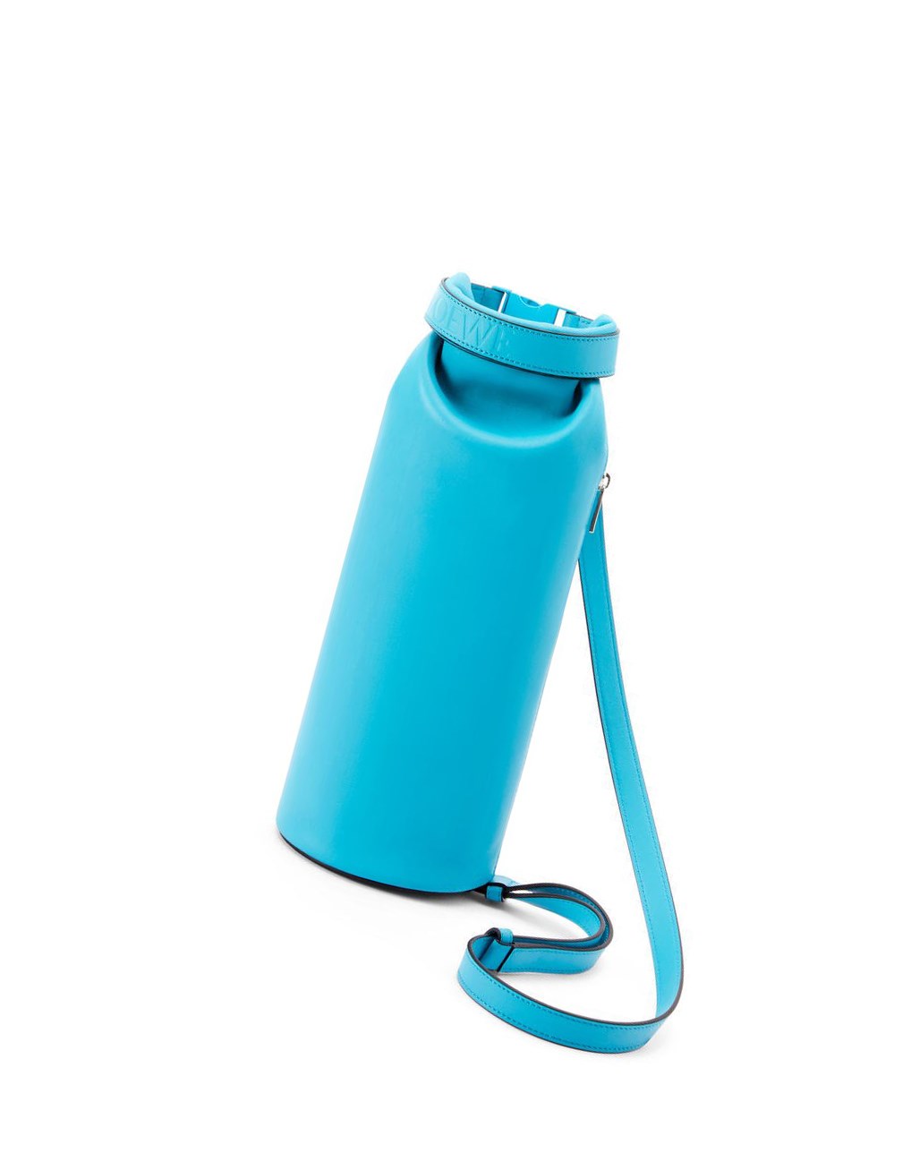 Loewe Roll Top Sling in supple smooth calfskin Cyan | CHTBF-2365