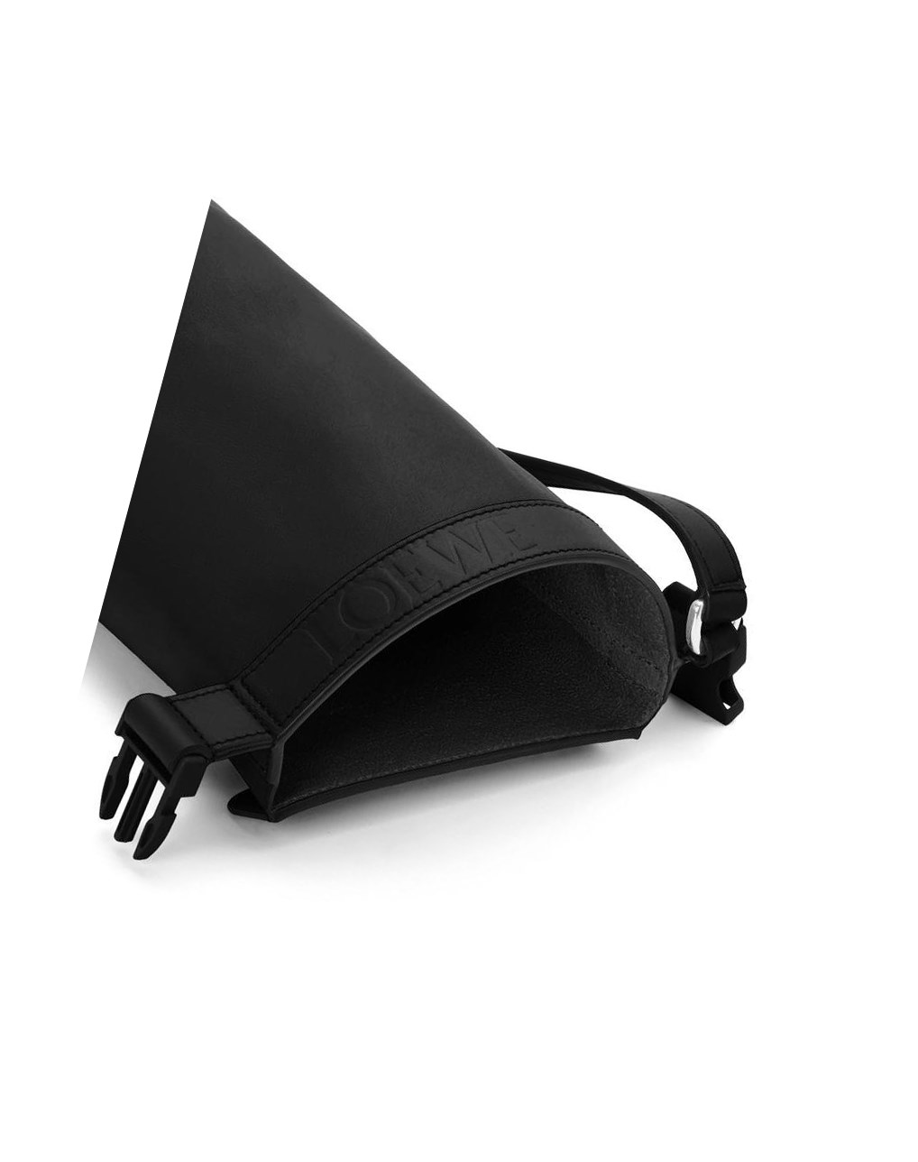 Loewe Roll Top Sling in supple smooth calfskin Negros | SIDGO-6217