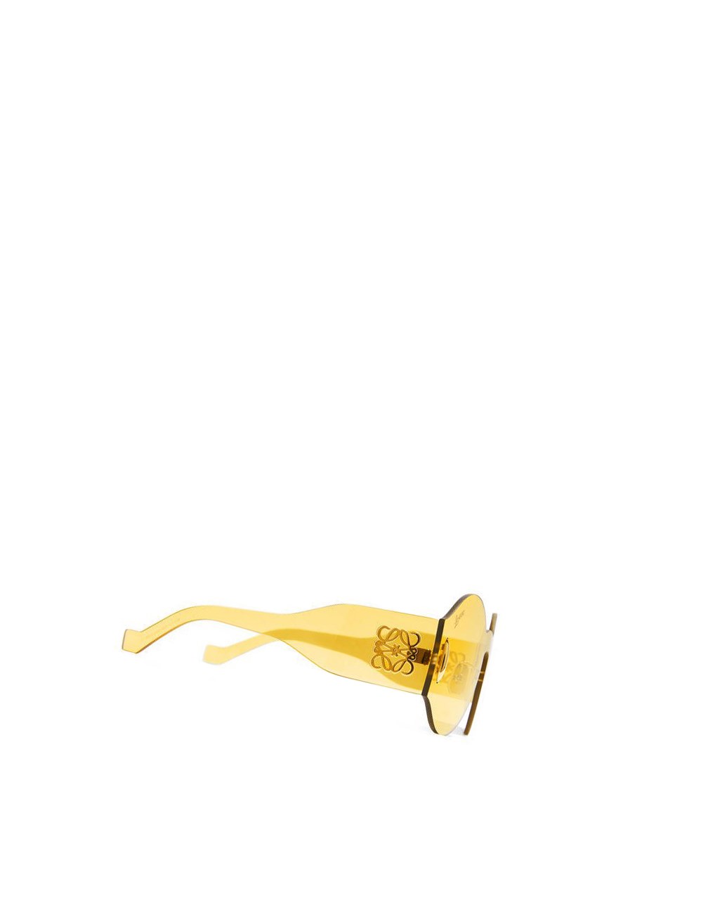 Loewe Round mask sunglasses in nylon Amarillos | ARGDK-9684