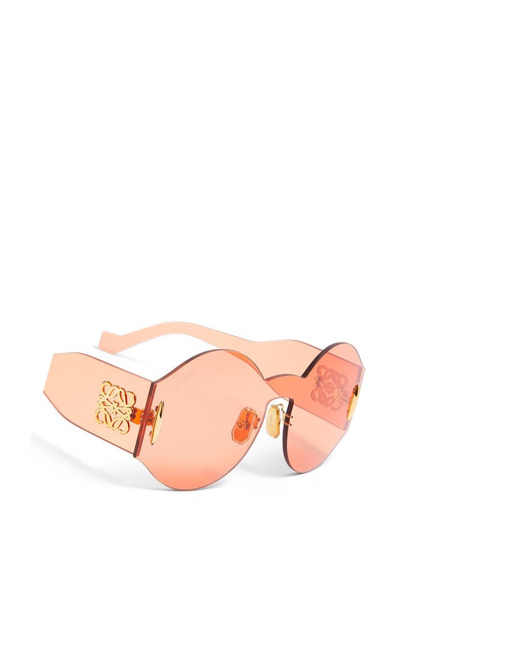 Loewe Round mask sunglasses in nylon Naranjas | HWFGY-7510