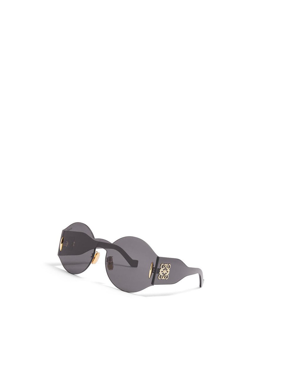 Loewe Round mask sunglasses in nylon Smoke | MINUQ-1657